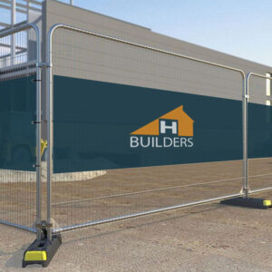Printed Heras Fence Banners Airmesh